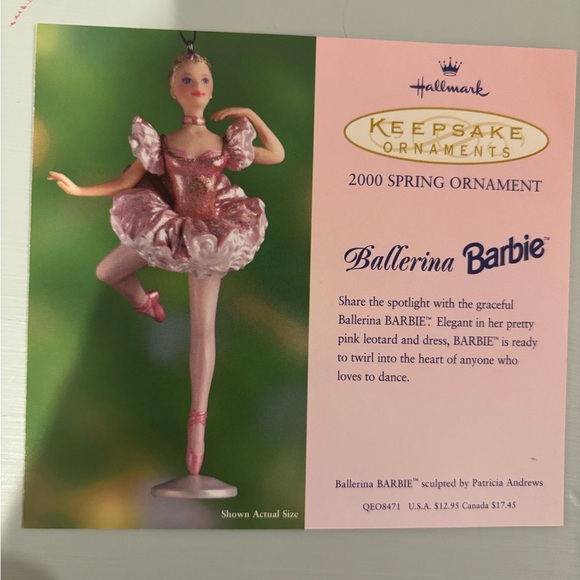 SOLDHallmark Holiday Barbie keepsake ornament, Barbie as The Millennium Princess - Picture 9 of 13